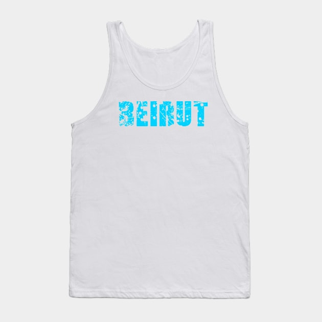 BEIRUT PAINTING Tank Top by Beirout